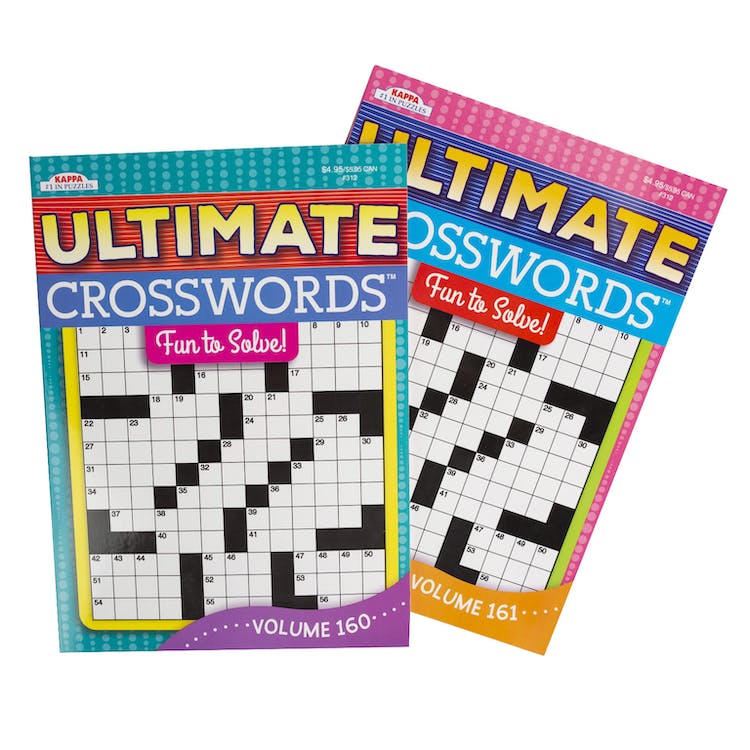 Ultimate Crossword Puzzle Books - Two Titles 2