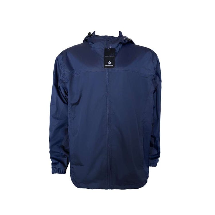 Men's Waterproof Full Zip Raincoats - Size Medium Navy 3