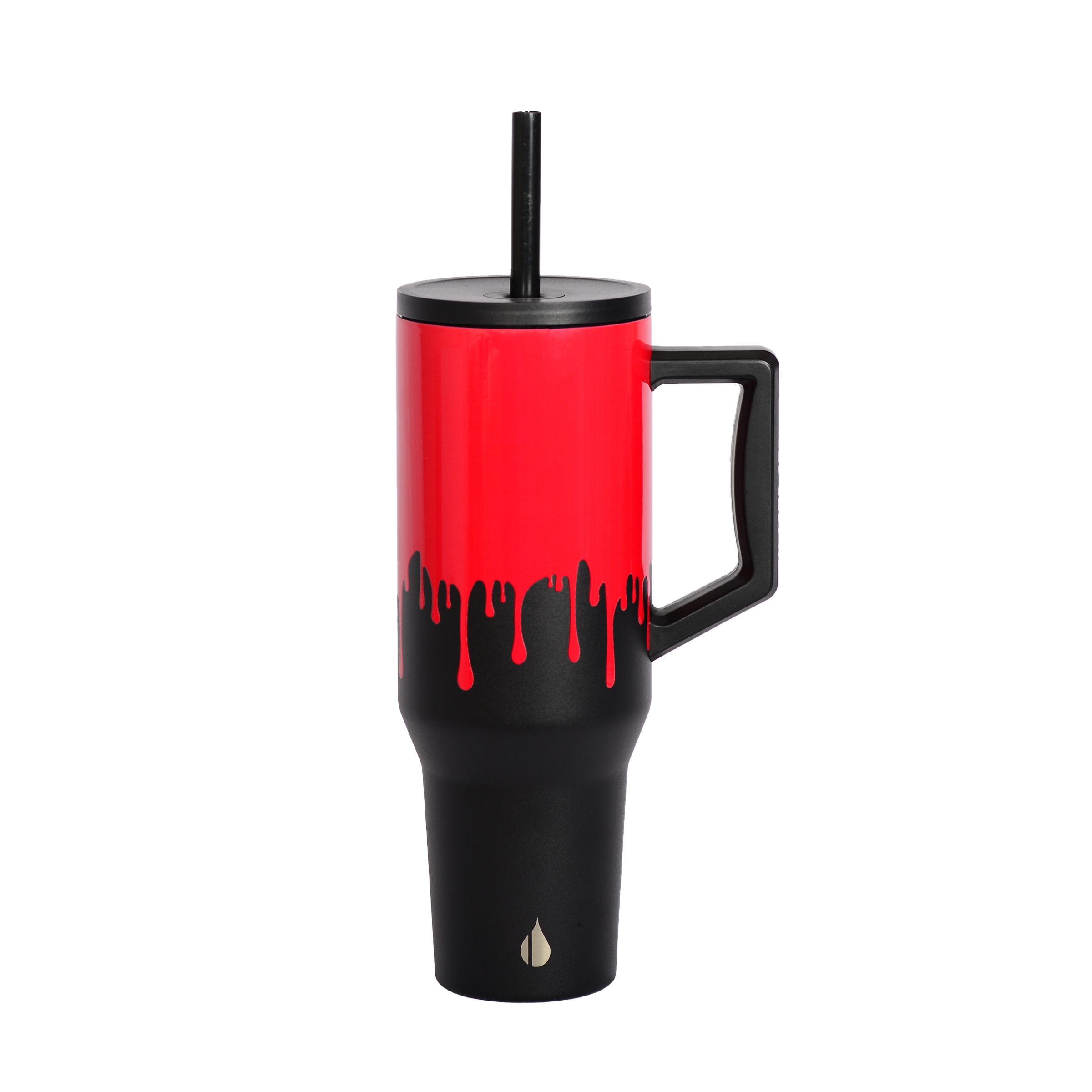Elemental® Commuter 40oz Stainless Steel Tumbler with Handle and Straw 58