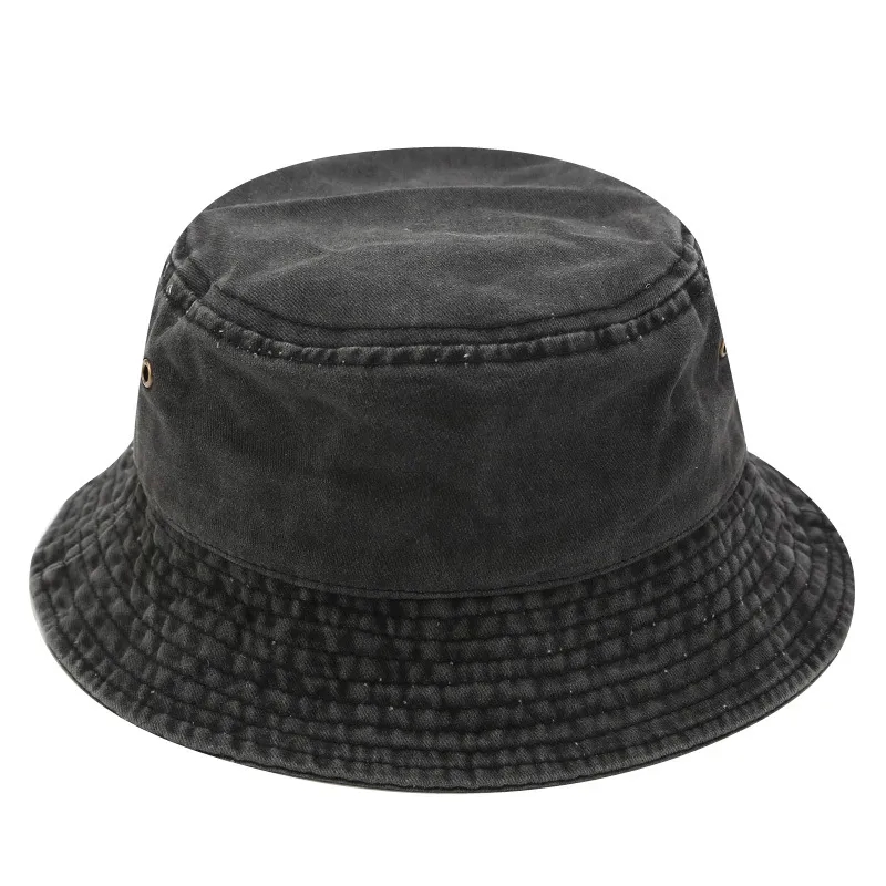 Washed Cotton Bucket Hat MOQ 50 PCS 25