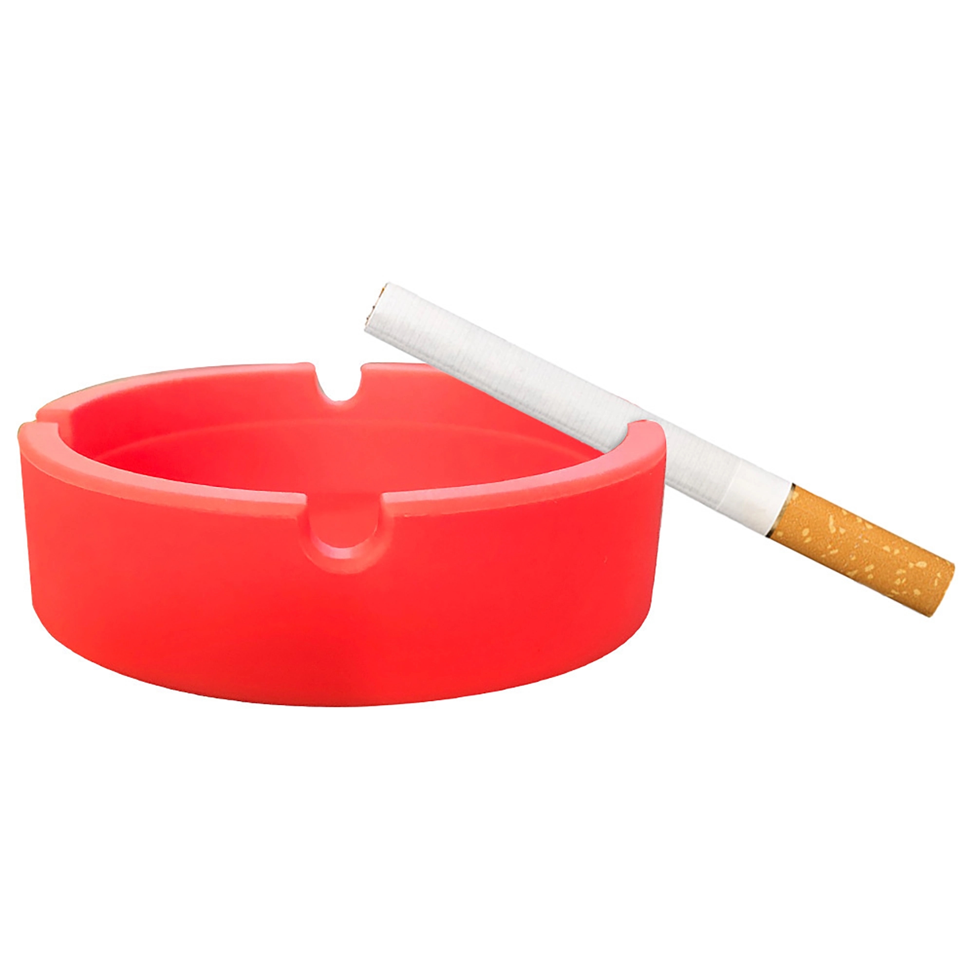 Color High Temperature Resistant Silicone Round Ashtrayr 18