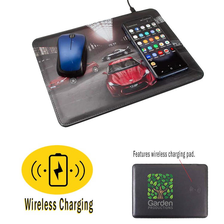 Wireless Charging Mousepad - Black 5