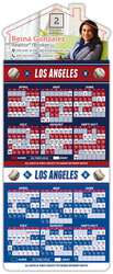 Magna-Card House Shape Magnet - Baseball Schedules (3.5 x 9)