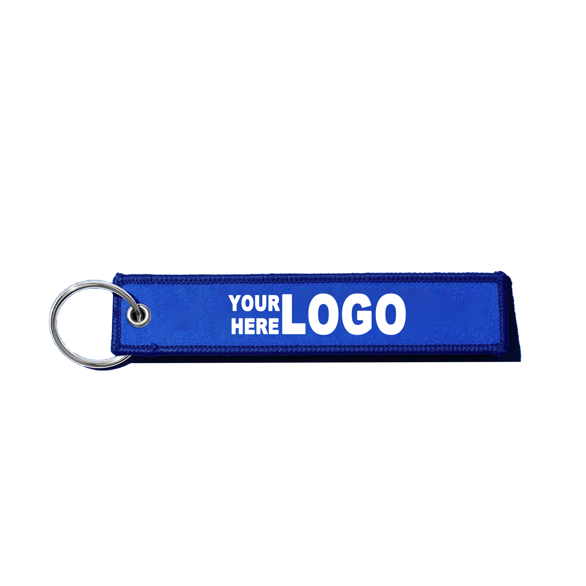 Full-Color Branded Embroidery Keychain 4