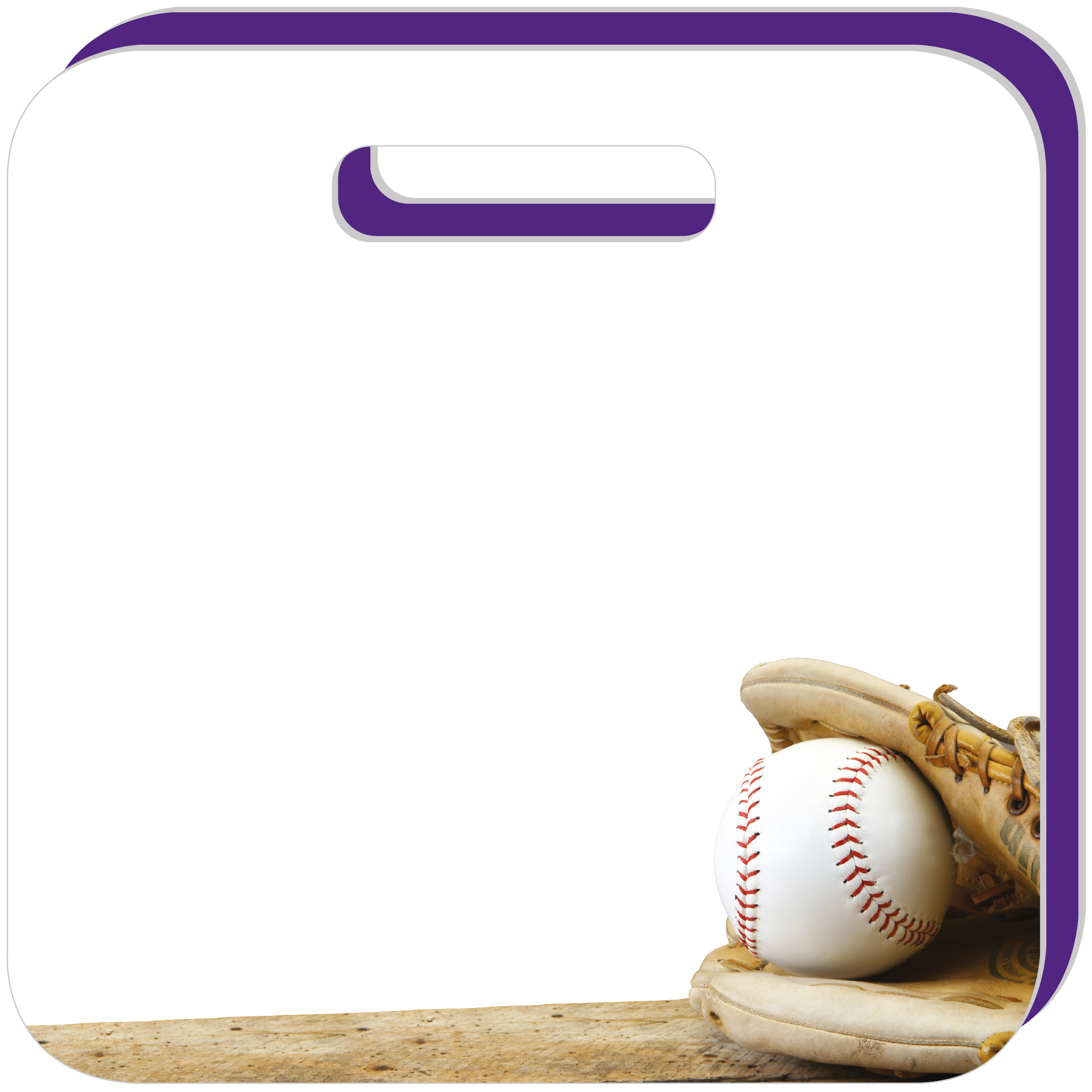13.5" Sandwich Cushion Baseball 51