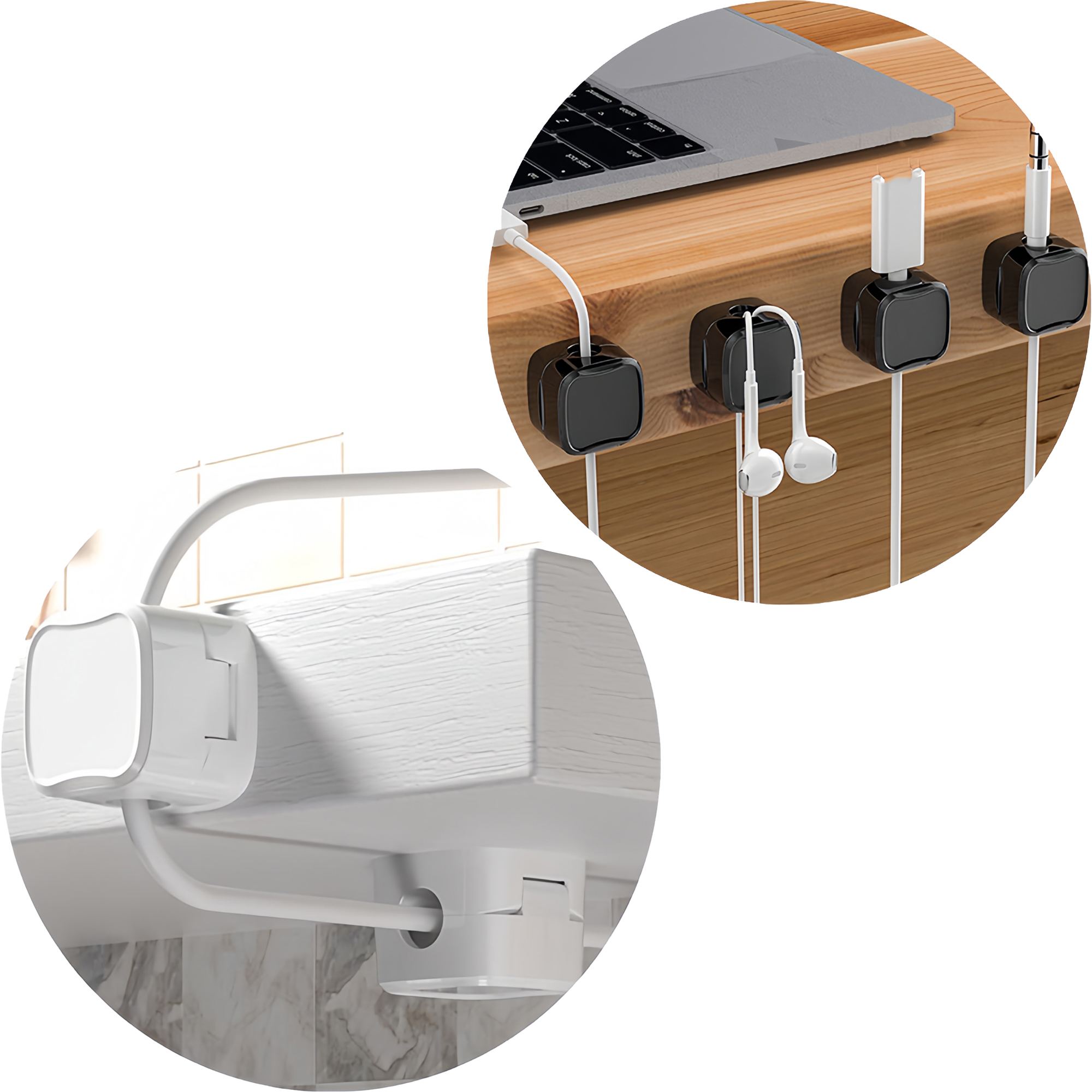 Custom Magnetic Cable Organizer for Desk and Office Use 10