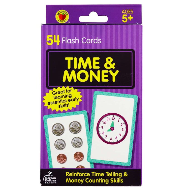 Time and Money Flash Cards 3