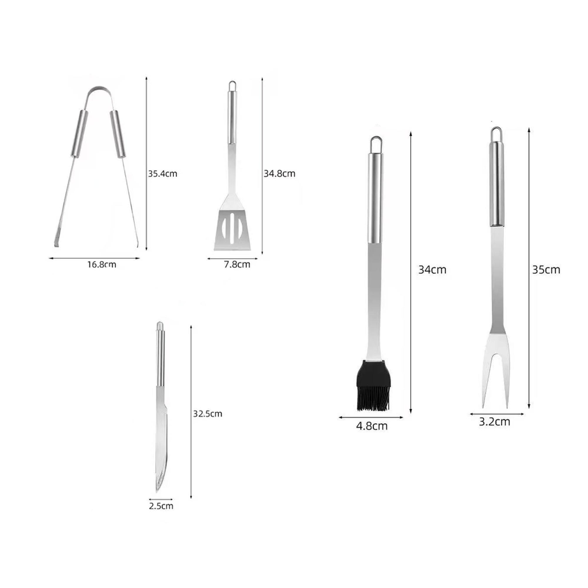 Premium BBQ Grill Tool Set 5