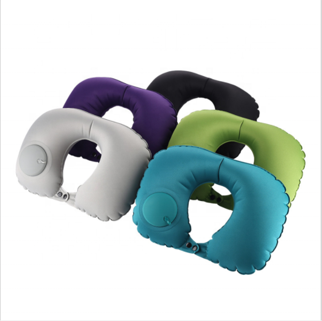 Inflatable Neck Travel Pillow