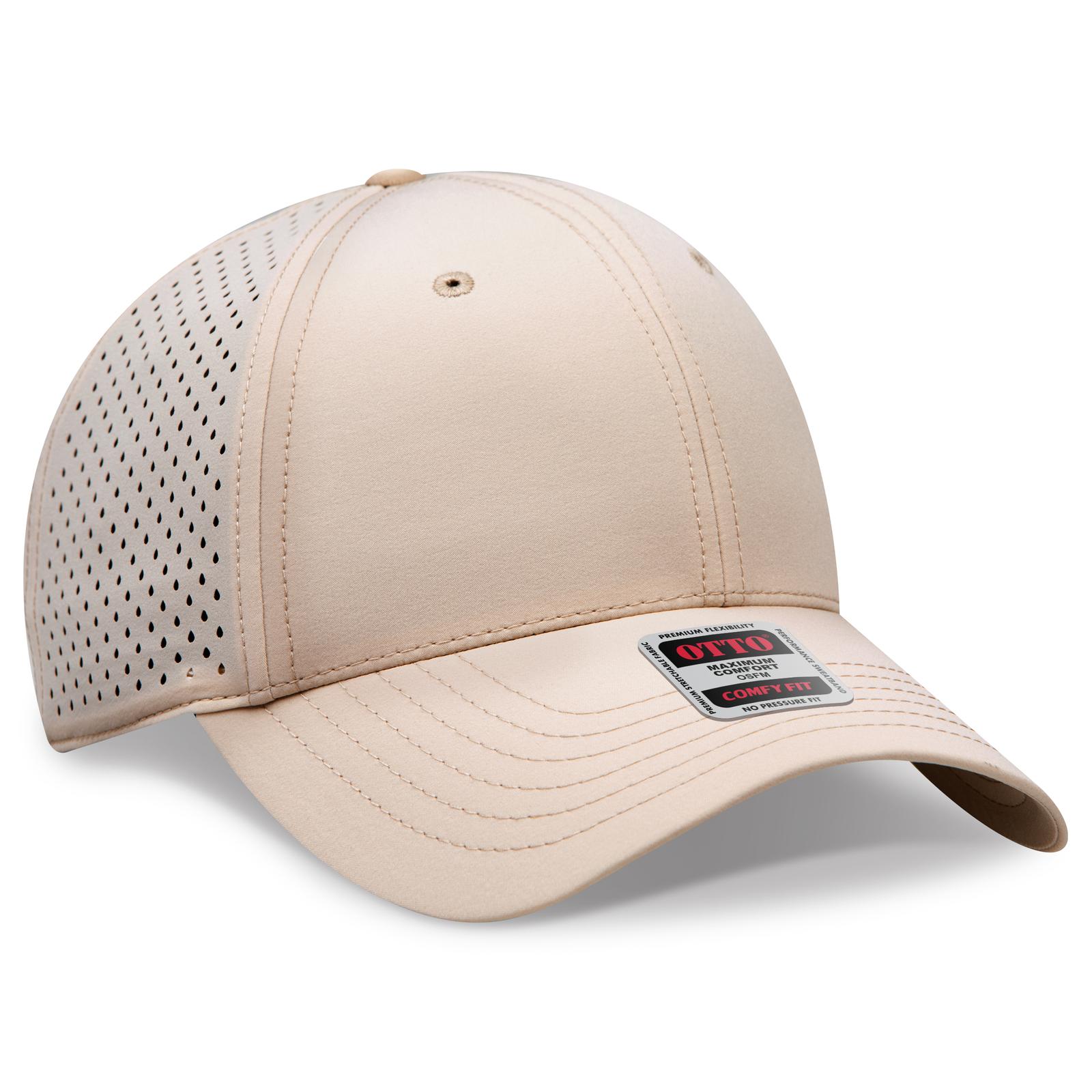 OTTO CAP® OTTO COMFY FIT® 6 Panel Low Profile Perforated Baseball Cap 6