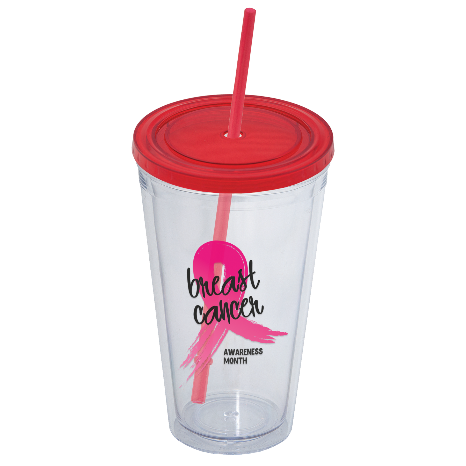 500 Ml. (17 Fl. Oz.) Double Walled Tumbler With Straw 10