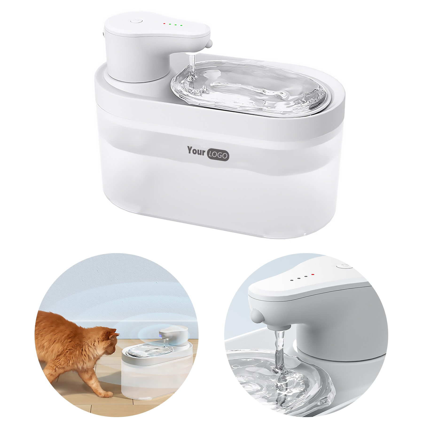 Plastic Automatic Active Water Filtration Water Dispenser 6