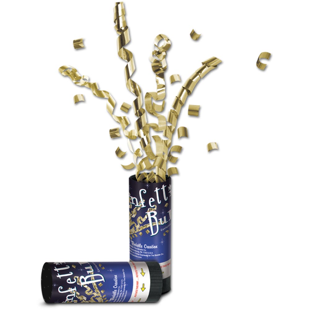 New Year Confetti Bursts - Gold 3