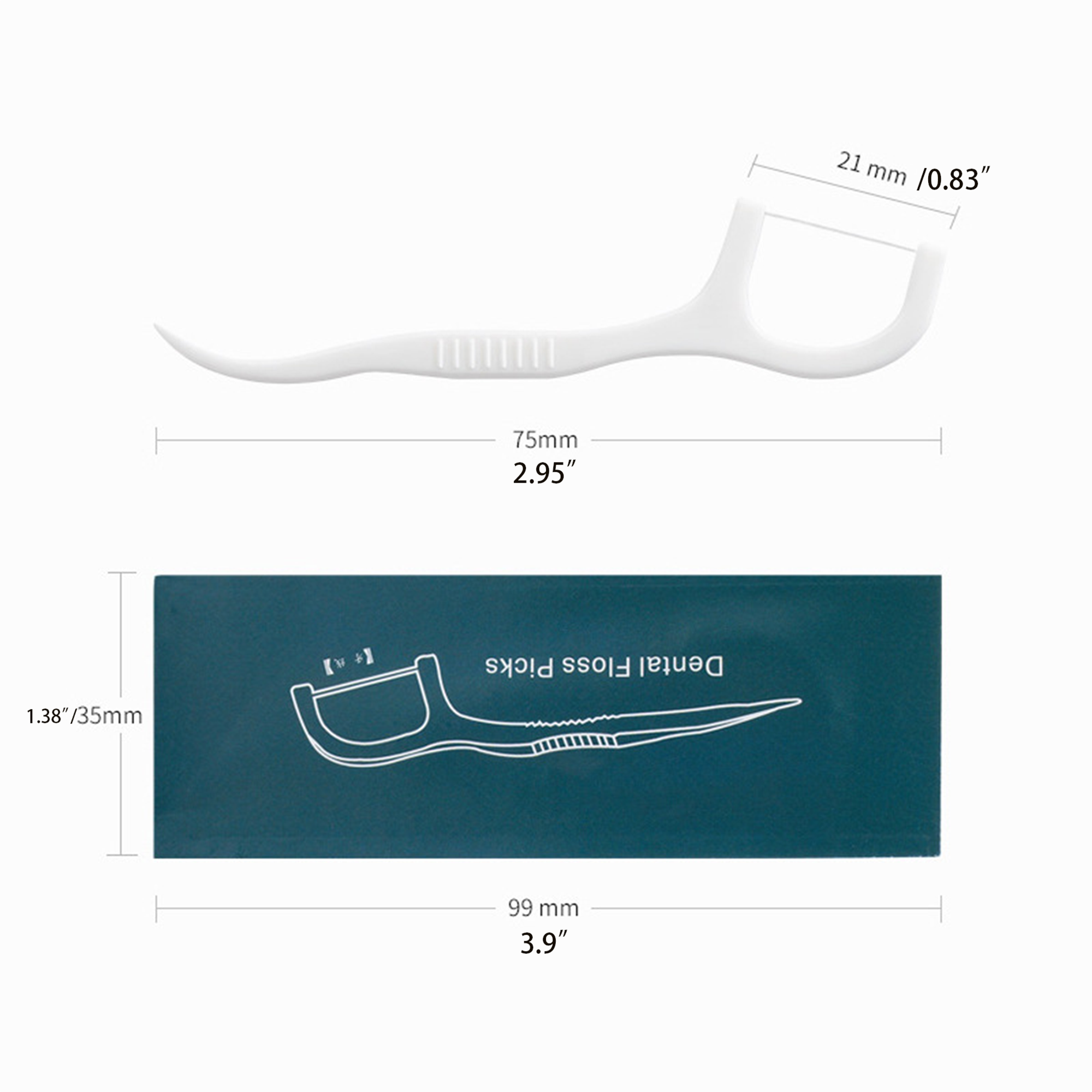 Individually Packaged With Disposable Floss Picks 2