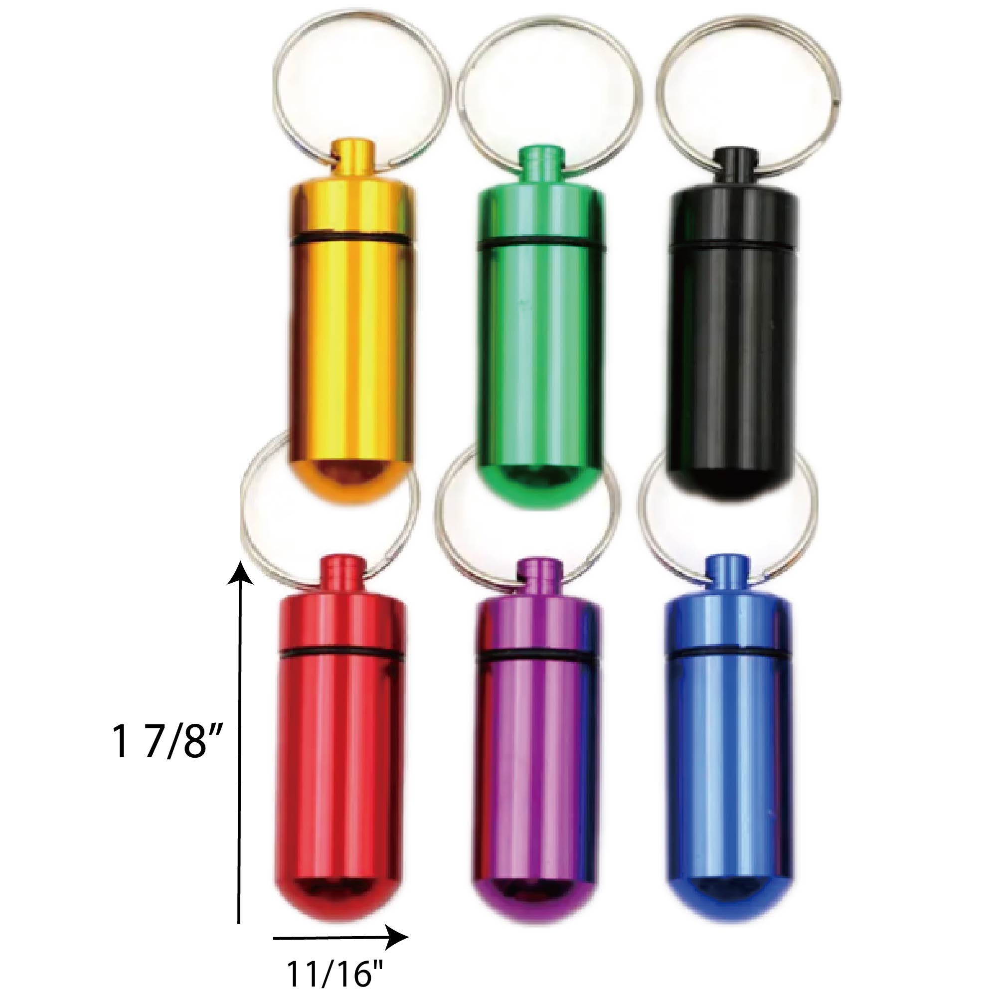 Waterproof Metal Pill Storage 4