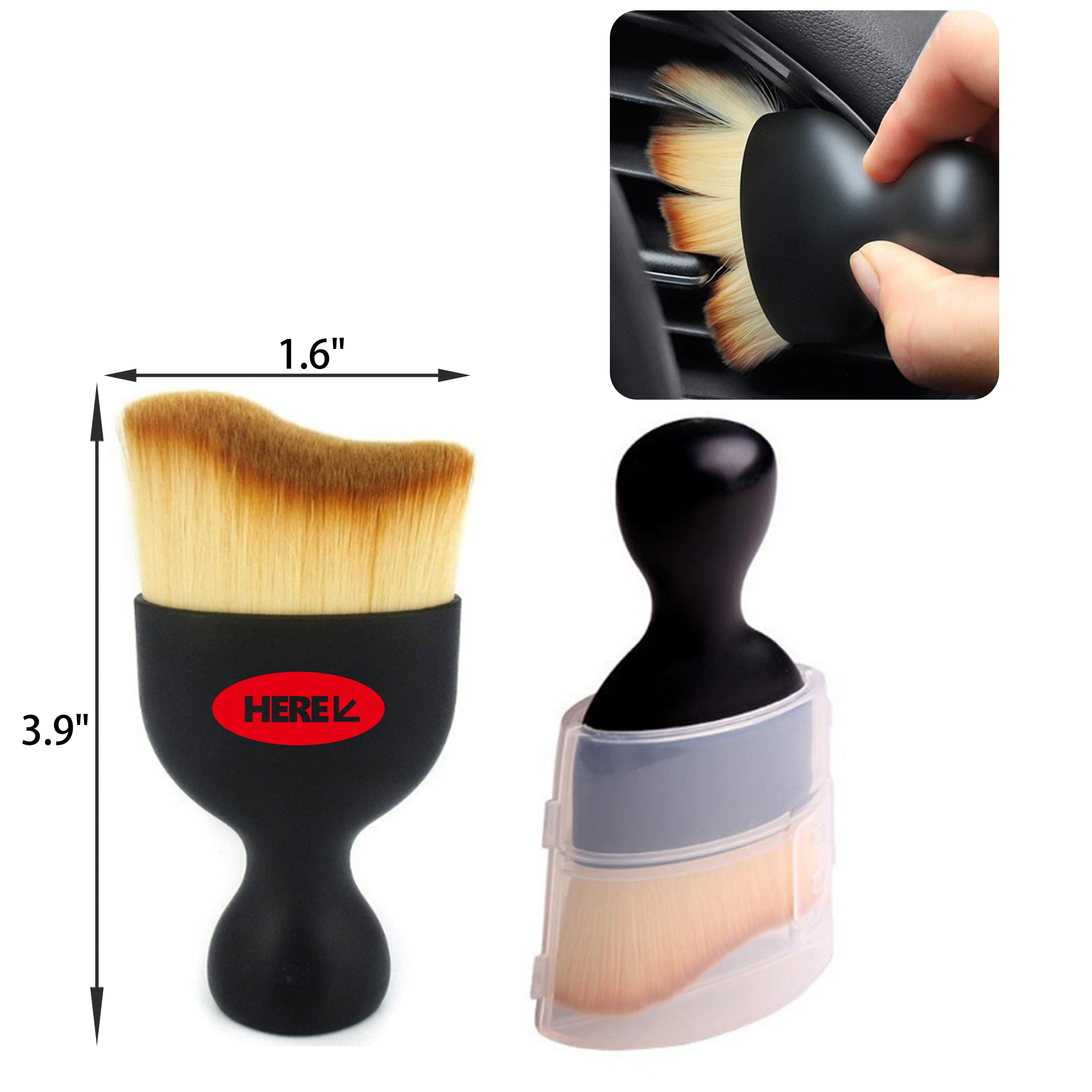 Versatile Car Interior Dust Cleaning Brush 4