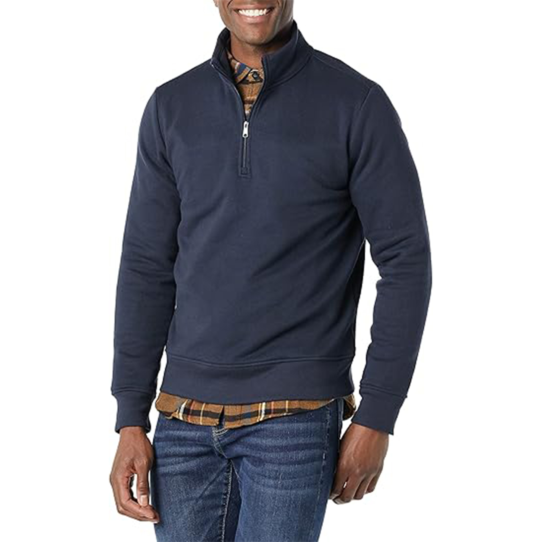 Men Quarter Zip Pullover Sweatshirt, custom hoodie or sweatshirt with logo imprint 29