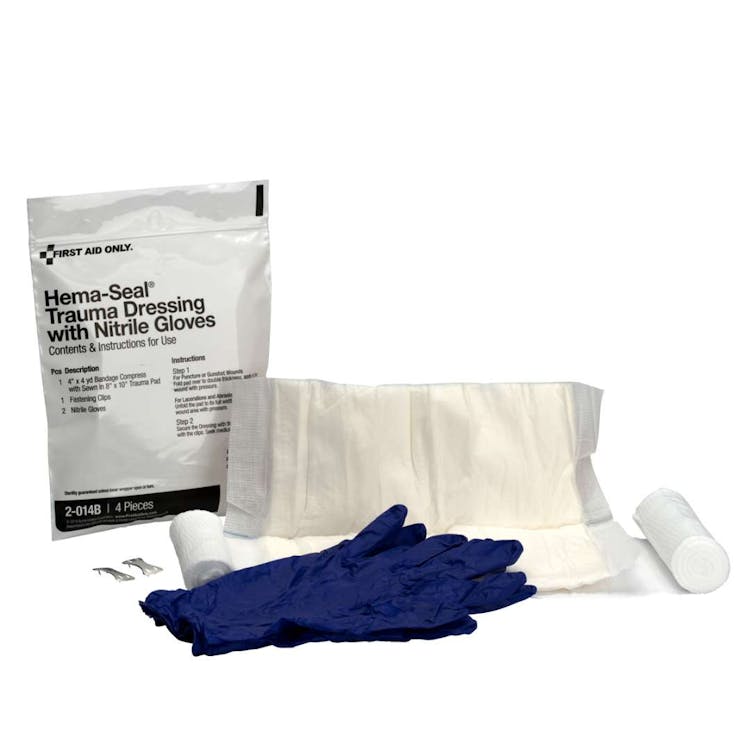 Hema-Seal Trauma Dressing Kit 2