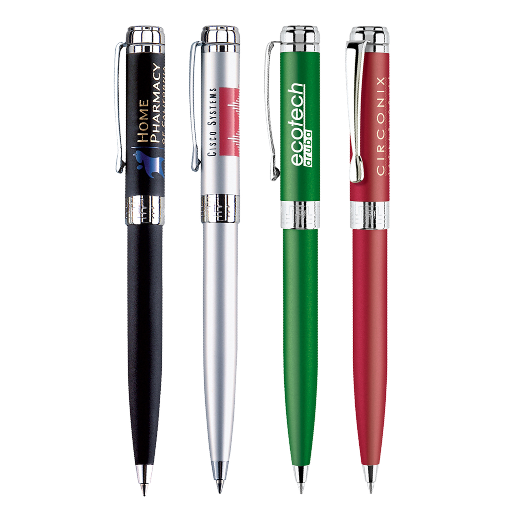 New Augustus Twist action Metal Pen, Ballpoint pen 27