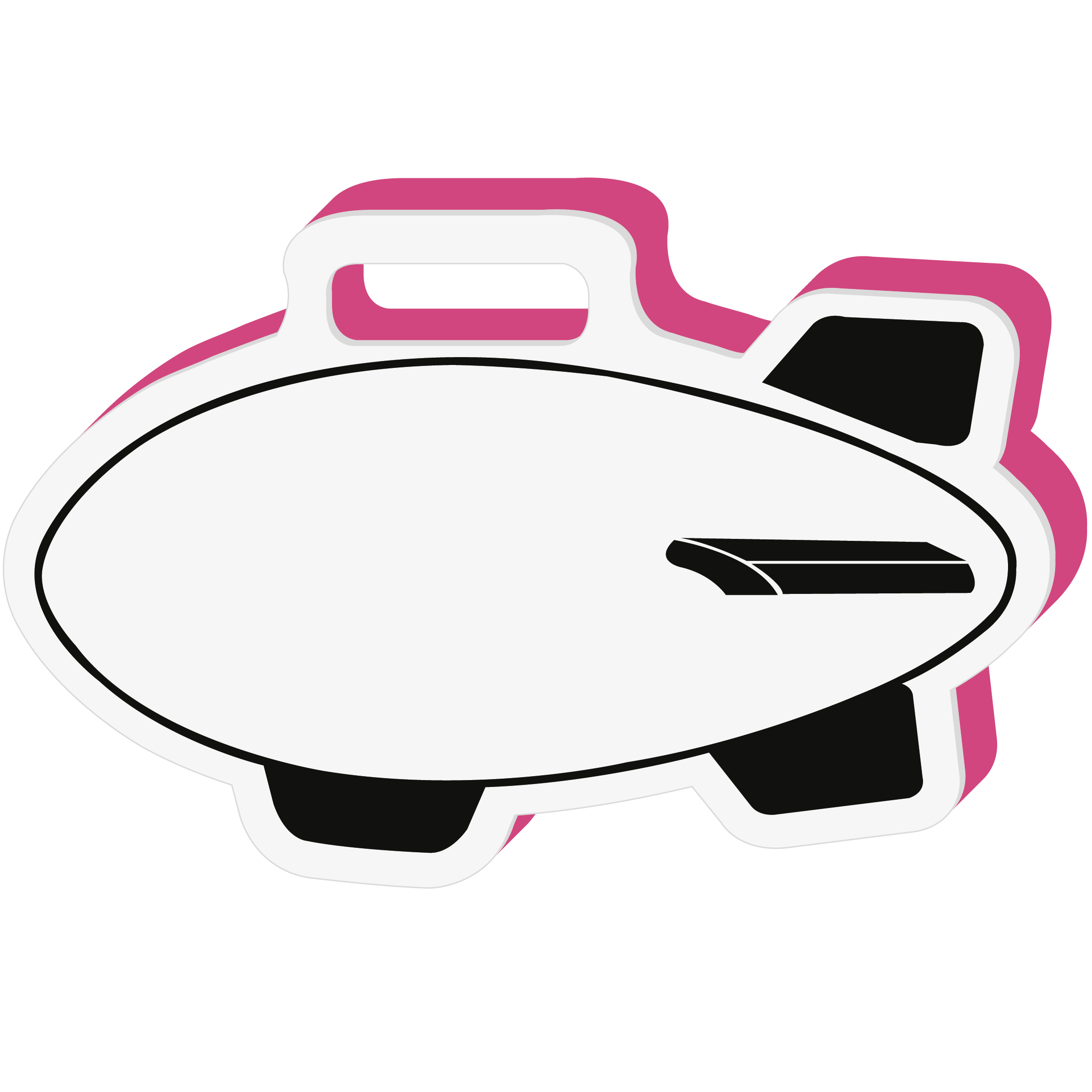 Dirigible Airship Sandwich Cushion 50