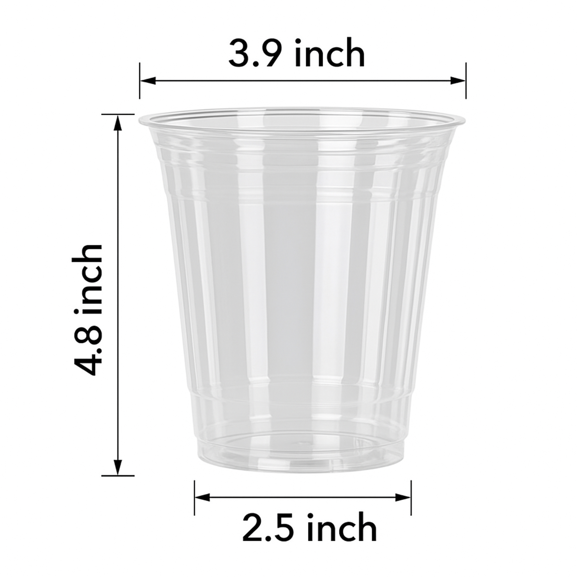 16 Ounce PET Plastic Cup 5