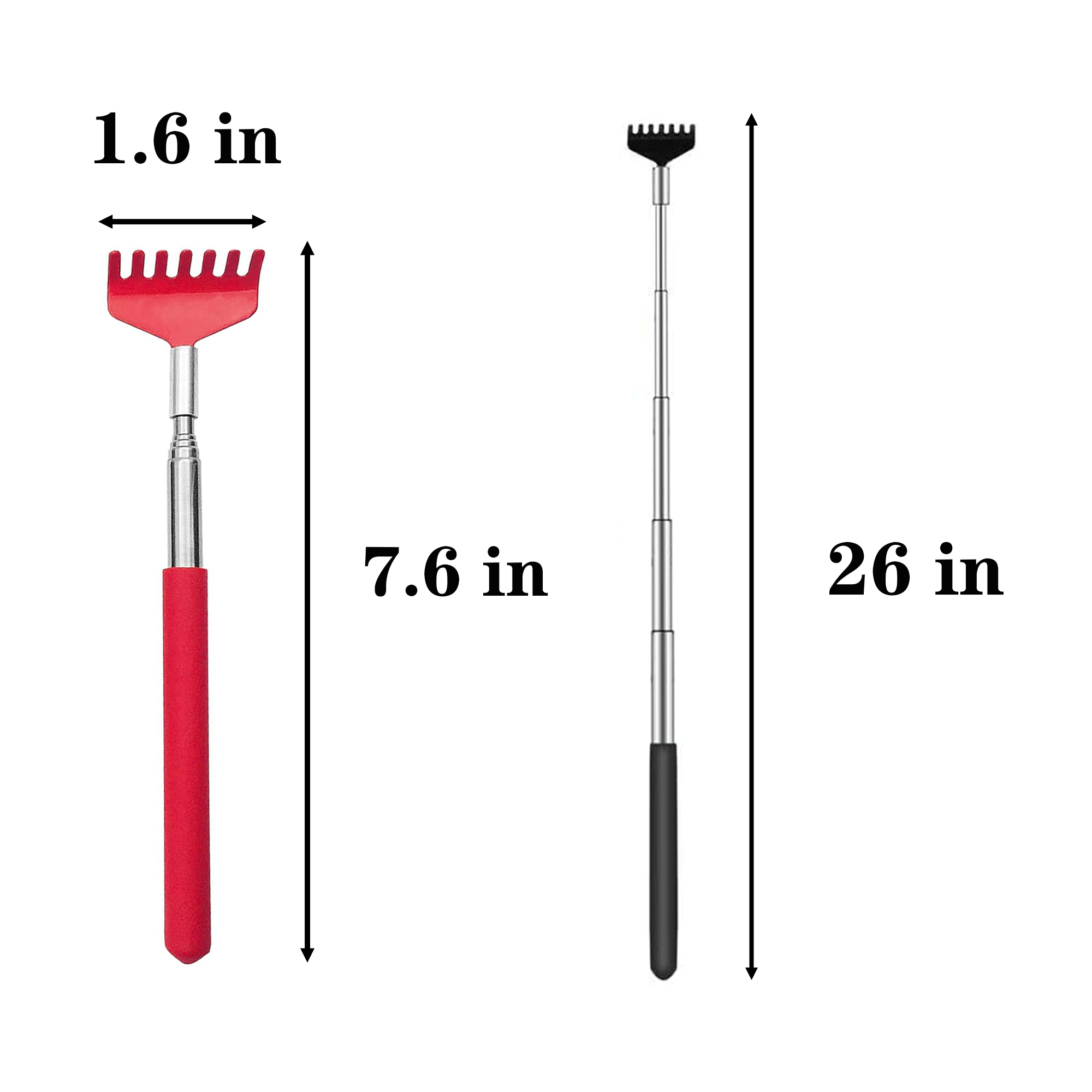 Telescopic Tickler With Frosted Handle 8