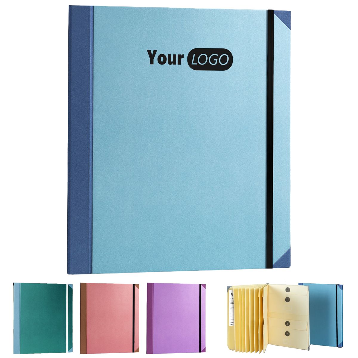 Pvc Stylish Expanding File Folder With Secure Closure For Everyday Use