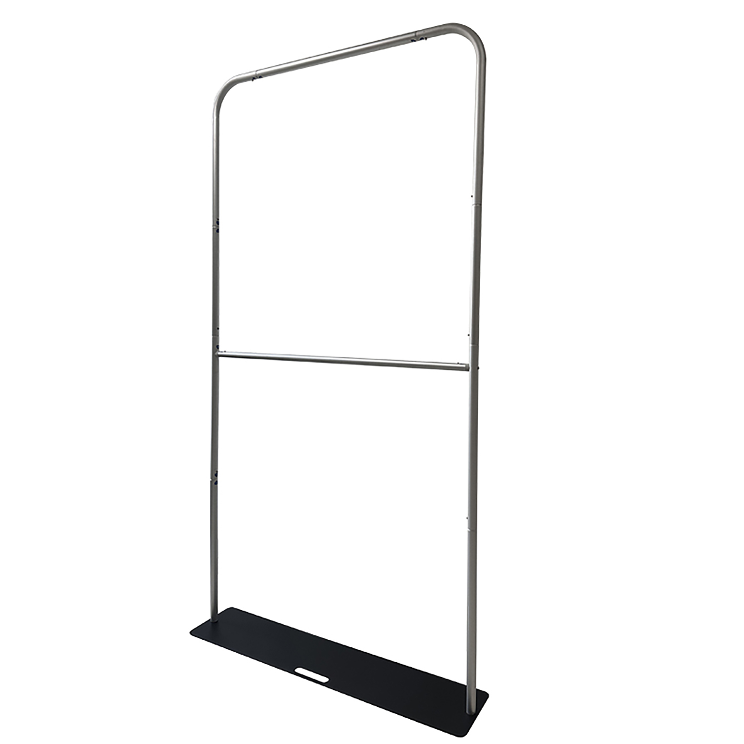 48Hr Quick Ship - Event package, 4'W Fabric banner and Premium 8' tablecloth open back 2