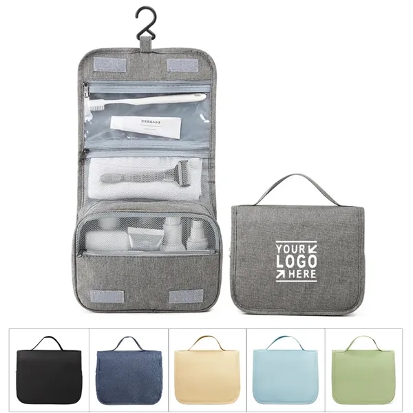 Travel Cosmetic Bag Polyester for bulk branded distribution