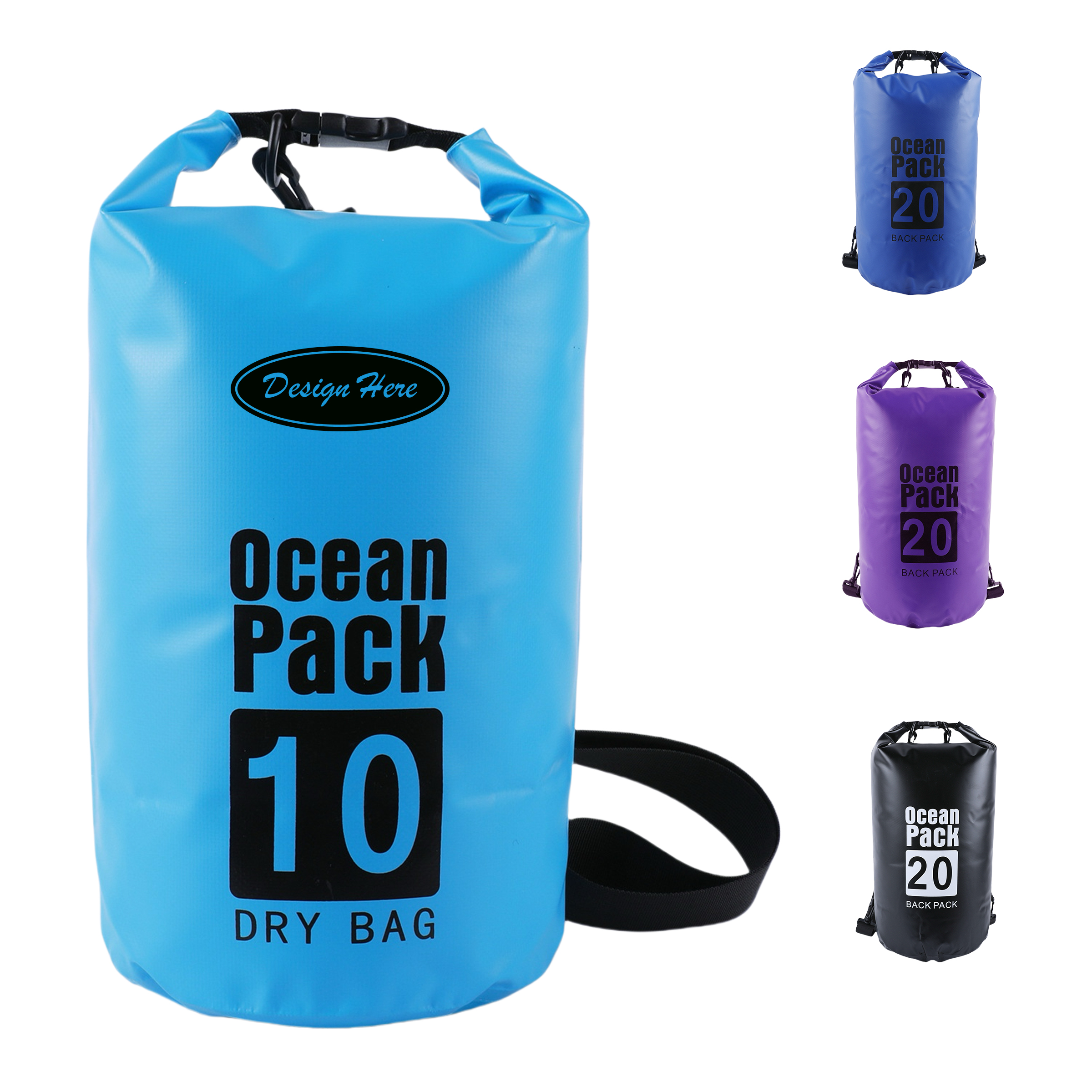 Heavy-Duty Waterproof Dry Bag ?C PVC Material 5