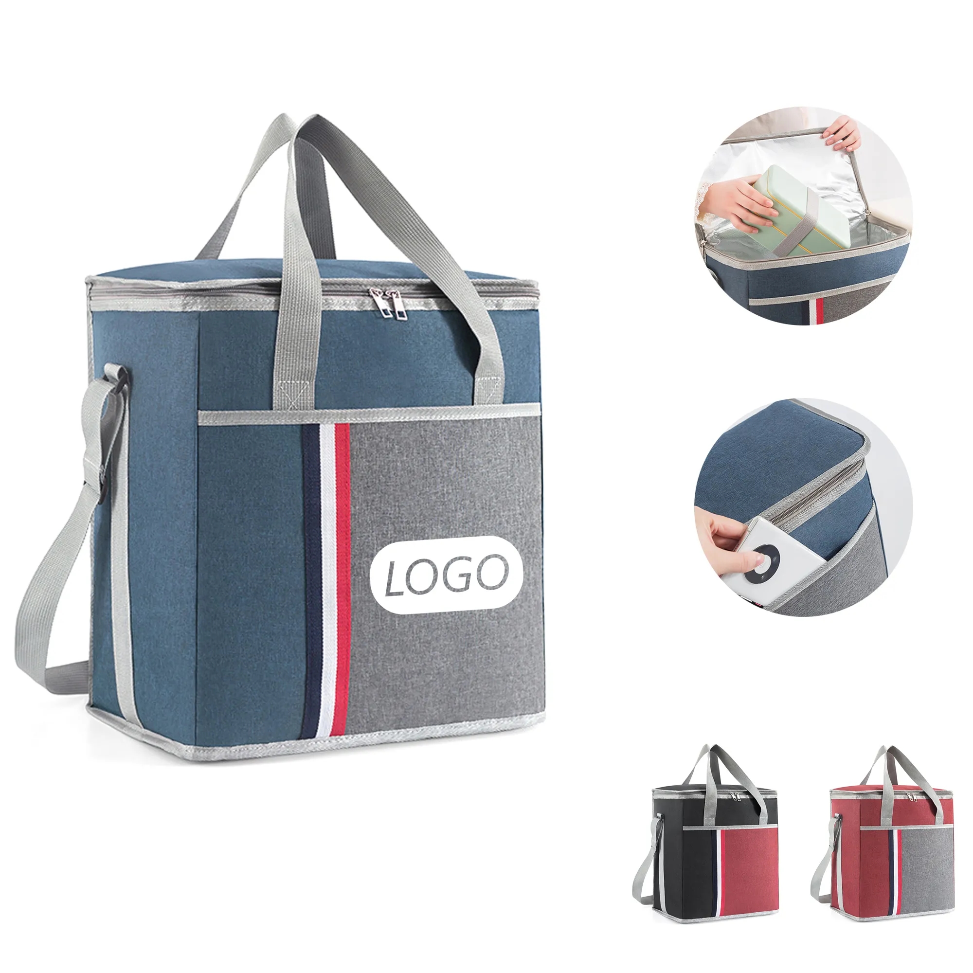 Foldable Cooler Bag MOQ 50 PCS