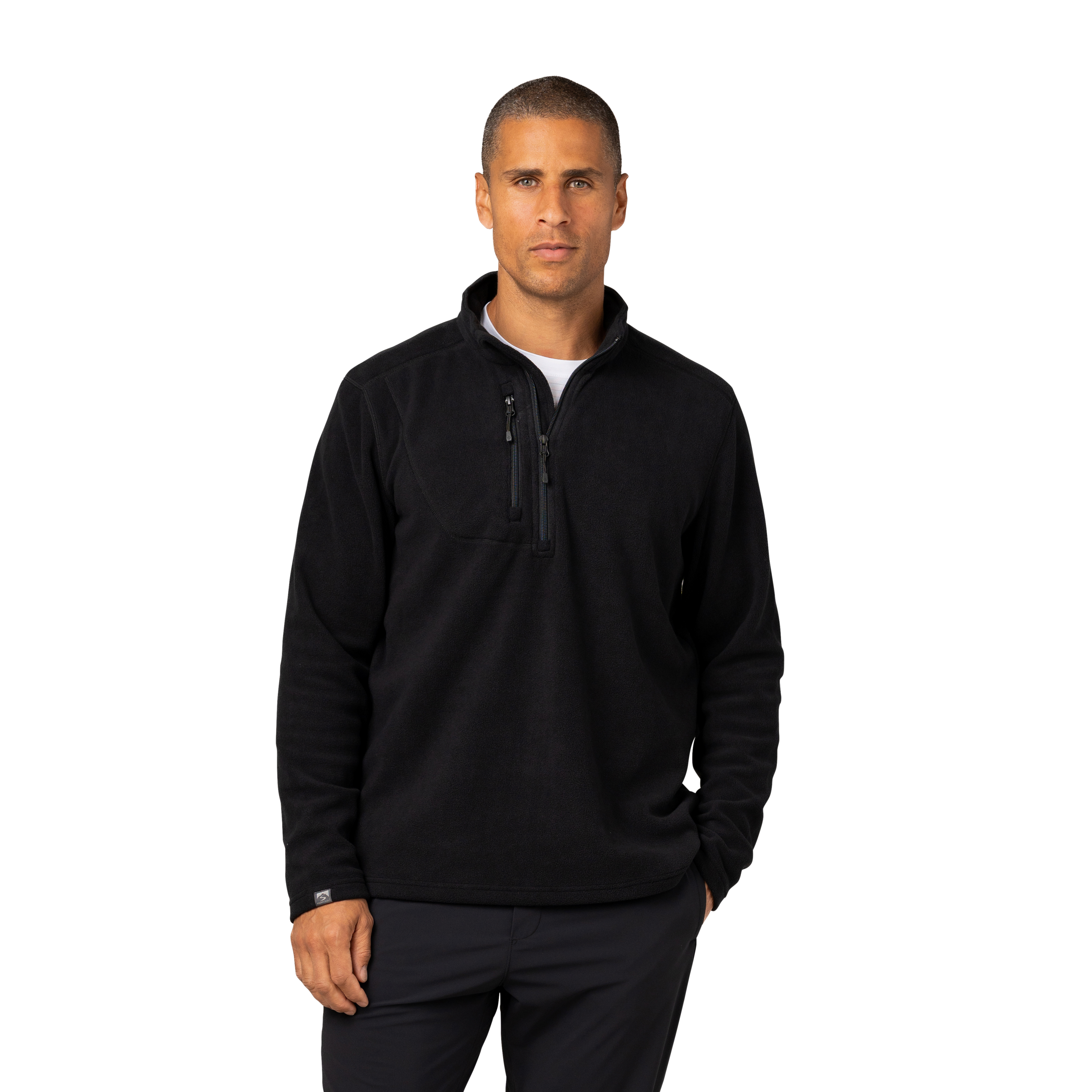 Storm Creek Men's Fireside Fleece Microfleece Quarter Zip