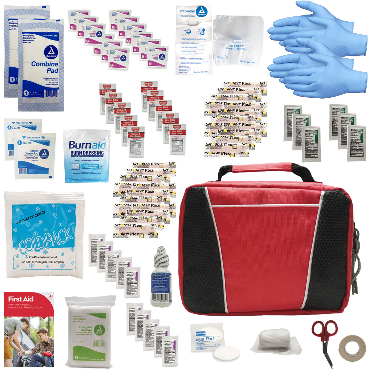 Class A OSHA First Aid Kit F129LG Safety Made