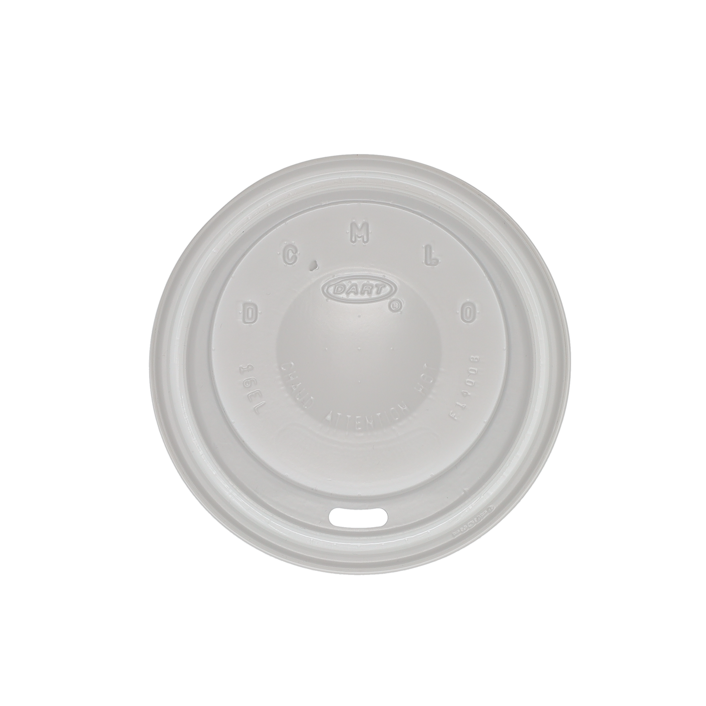 14/16/20/24 oz Foam Cup Straw Slot Lid Frosted 2