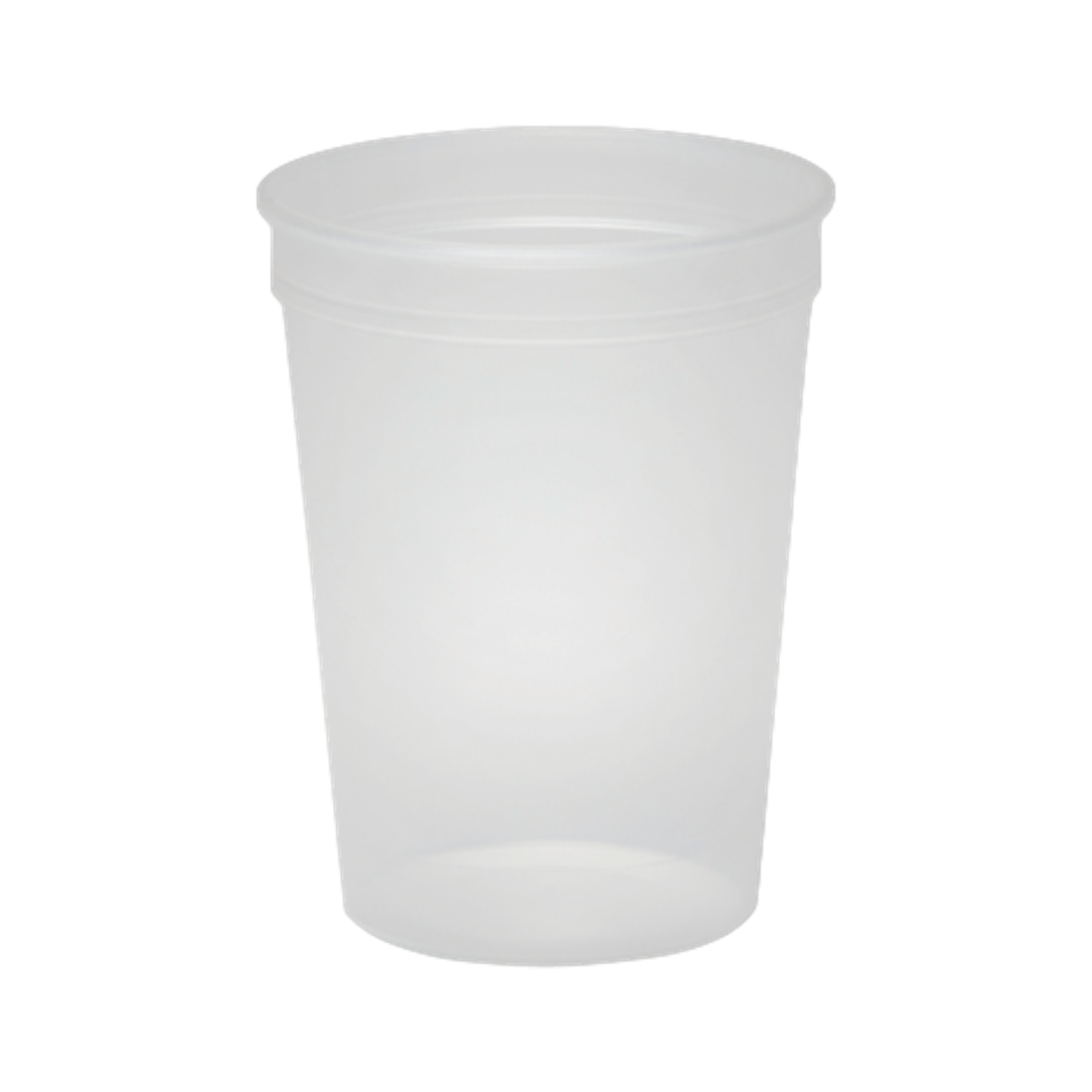 12 oz. Smooth Plastic Stadium Cup 26