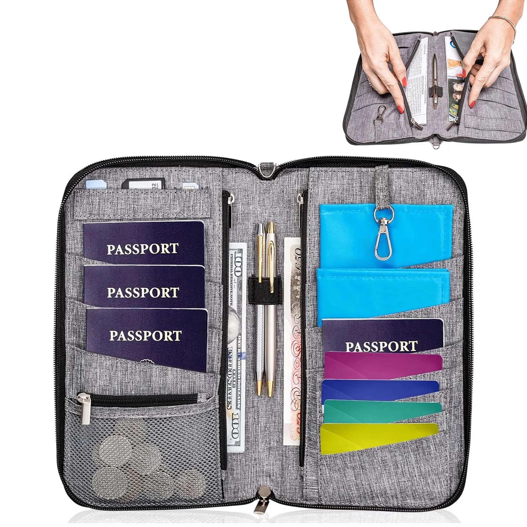 Passport Holder Wallet 12