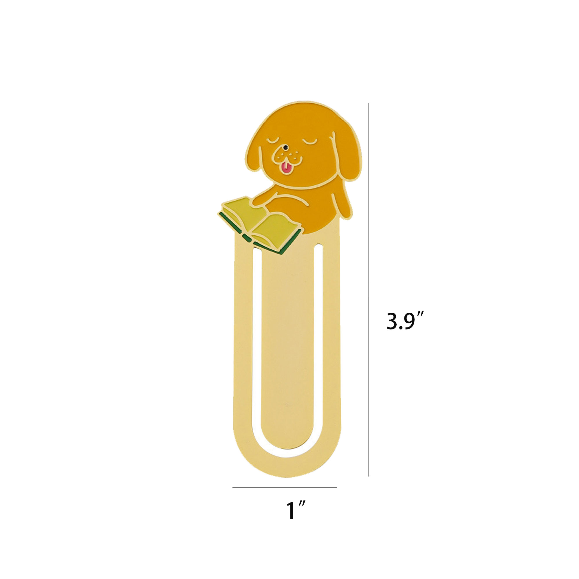 Brass Baked Paint Souvenir Bookmark 5