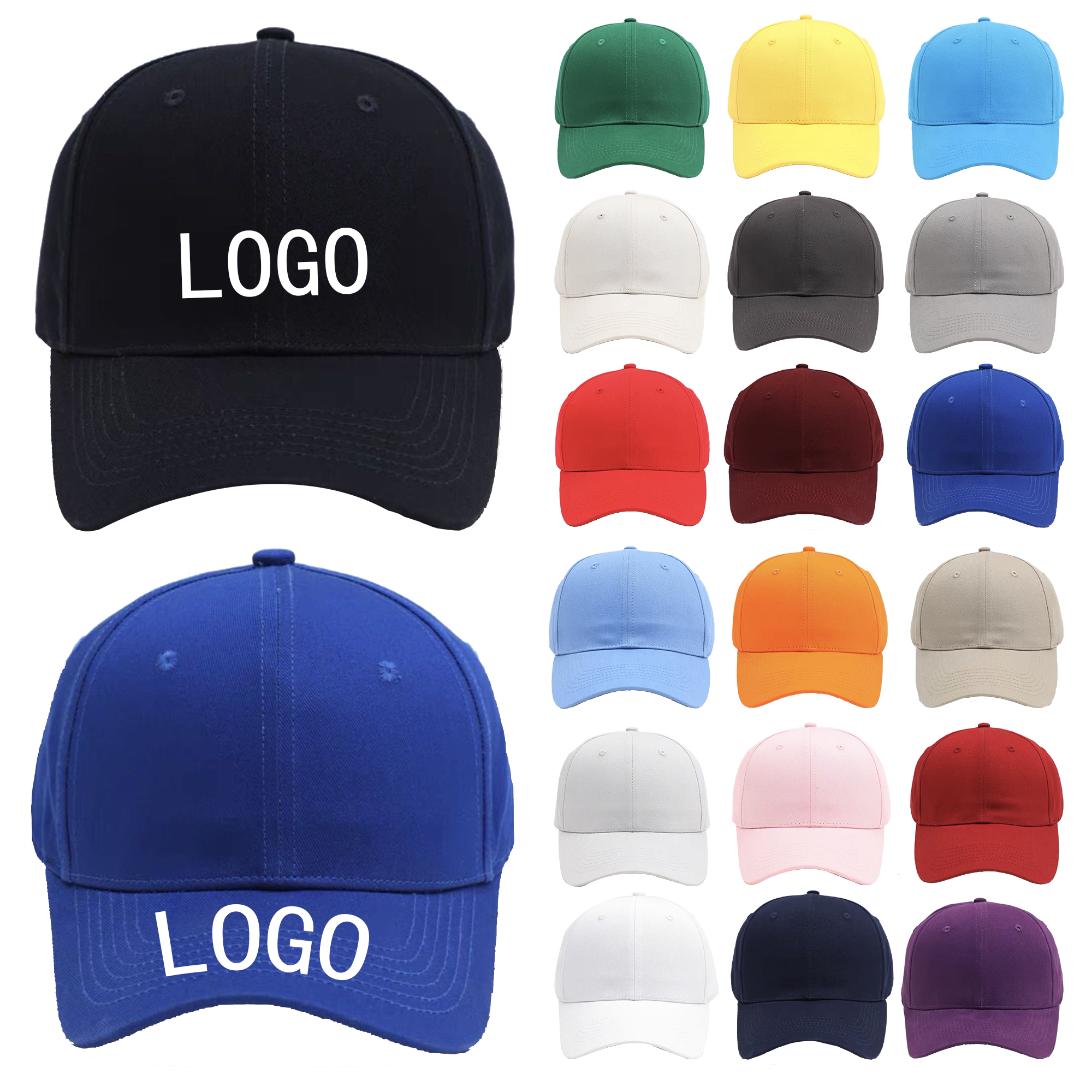 Embroidered Custom Comfortable Cotton Baseball Cap 3
