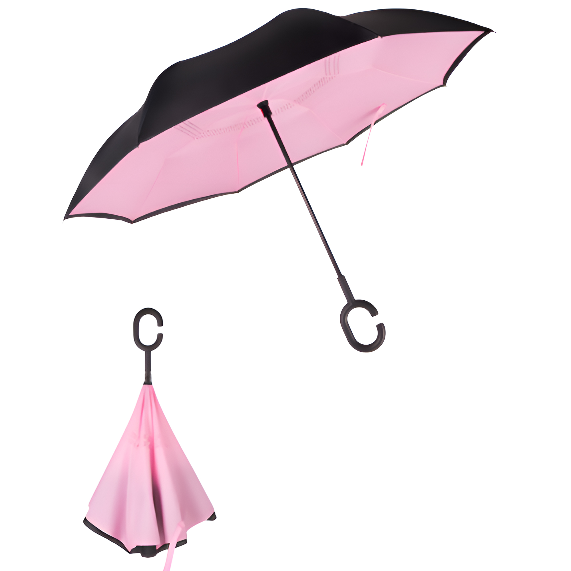 MOQ 30 PCS Durable Hands Free Inverted Umbrella 22