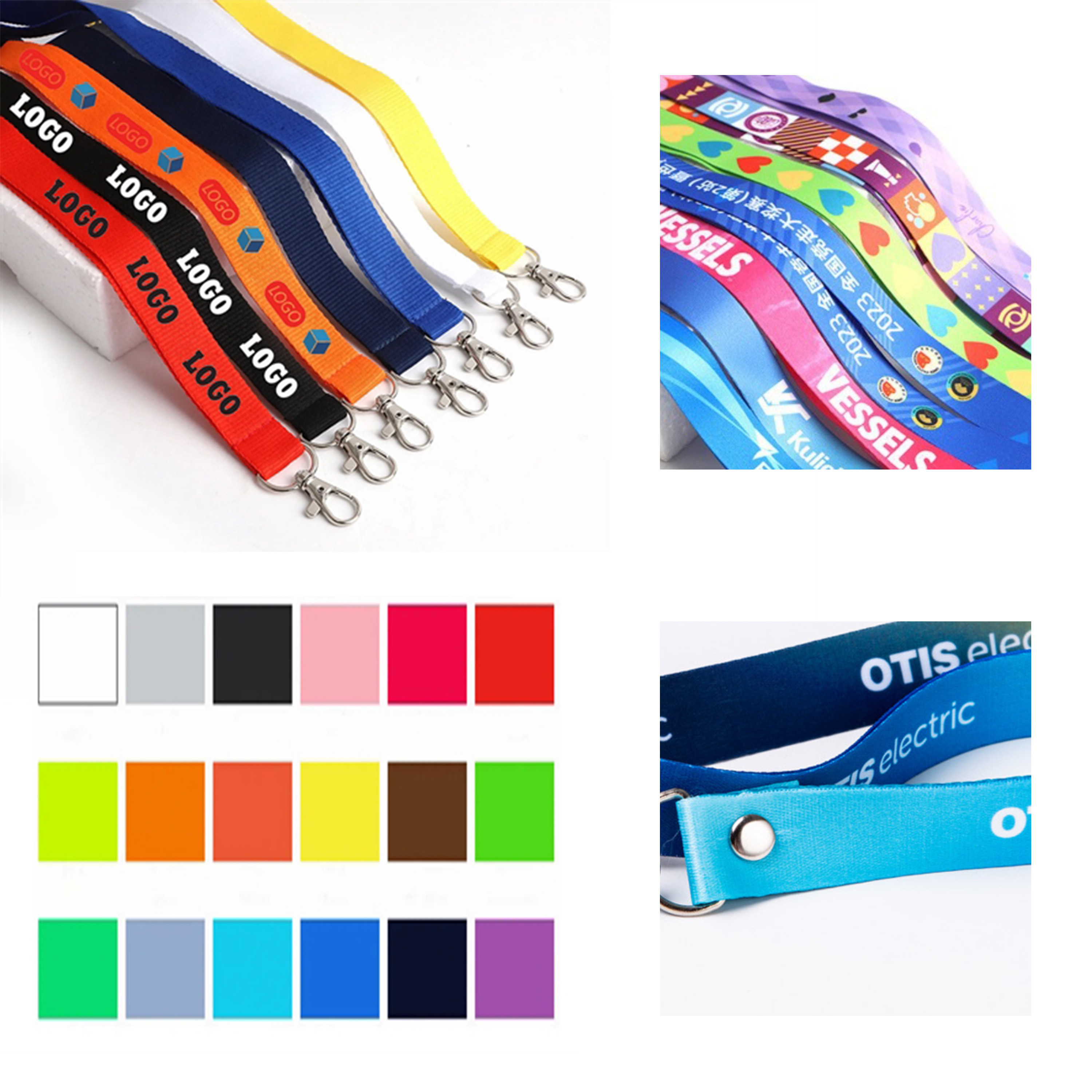 Durable Full Color Polyester Neck Lanyard 3
