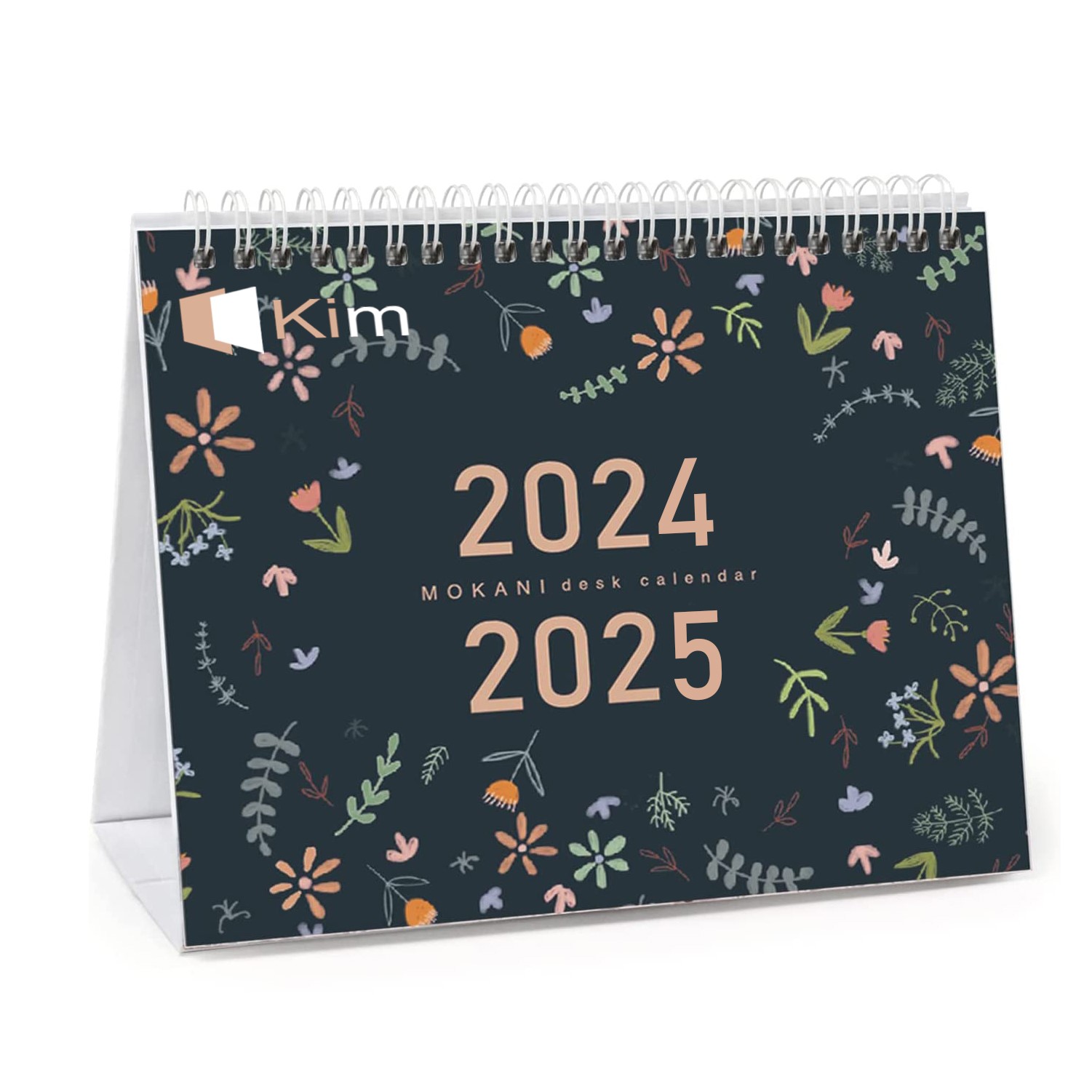 Custom desk calendar