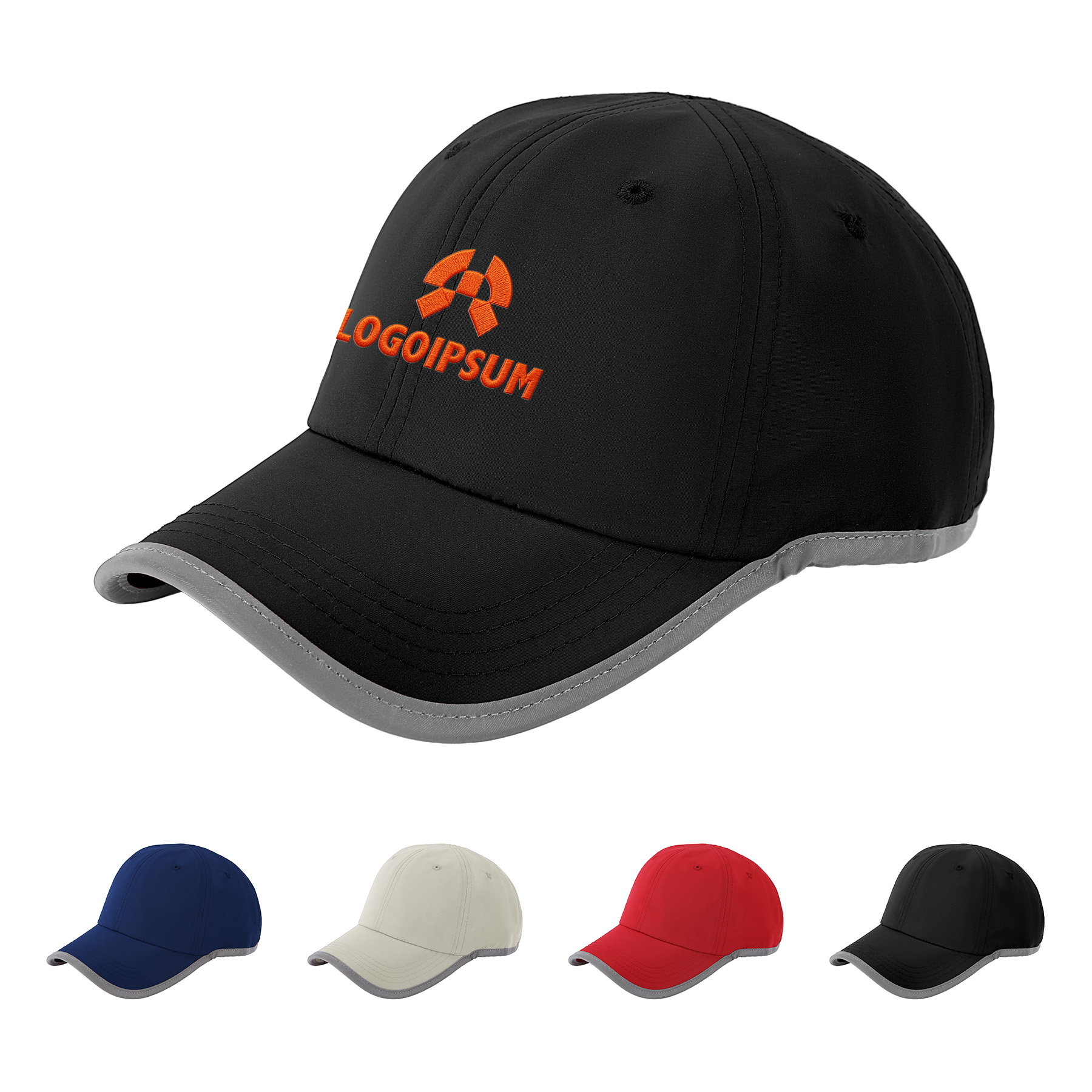 Reflective Quick Dry Performance Cap Summer Hat