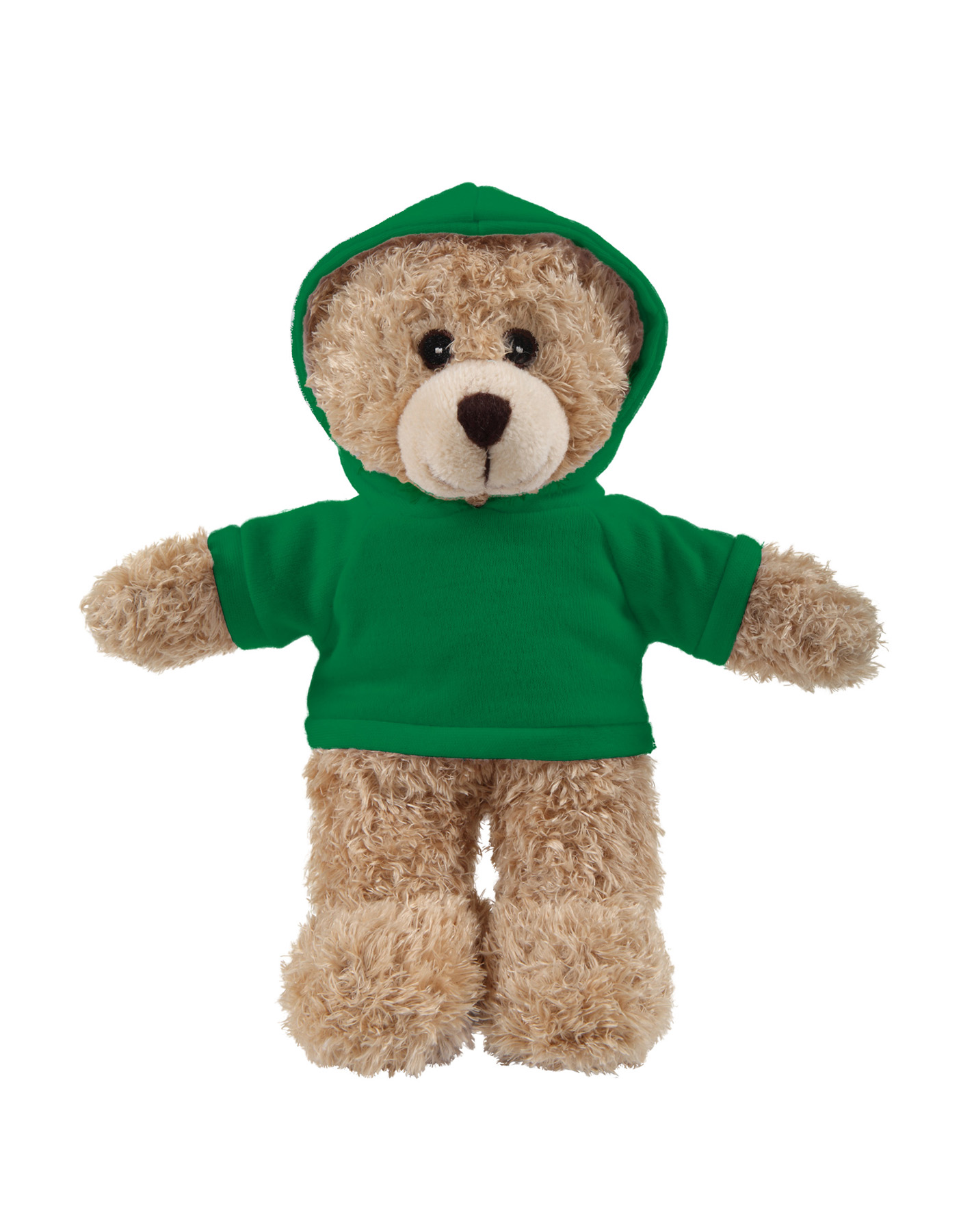 soft plush Tan Bear with hoodie 49