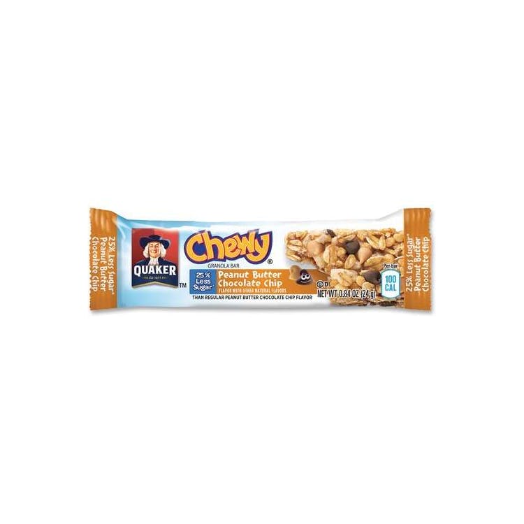 Quaker Chewy Granola Bars - PB Chocolate Chip 0.84 oz 3