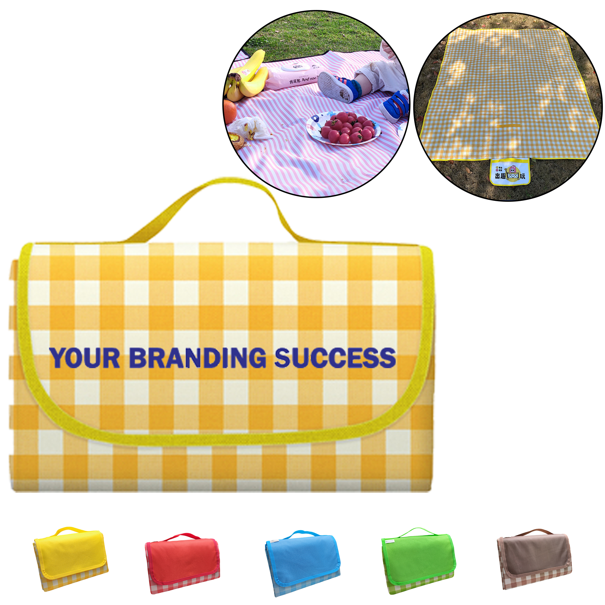 Oxford Cloth PVC Picnic Mat 3