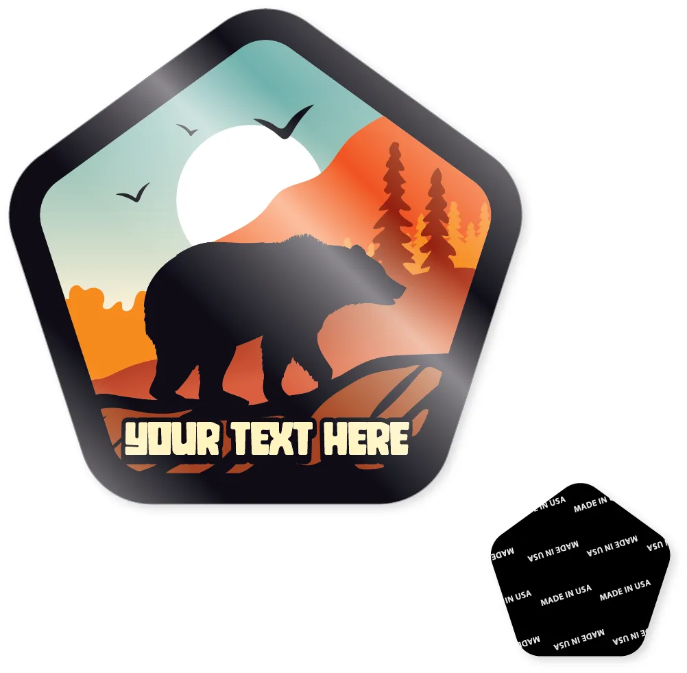 Premium Stock Image 1/4" Acrylic Magnet - USA Made 3