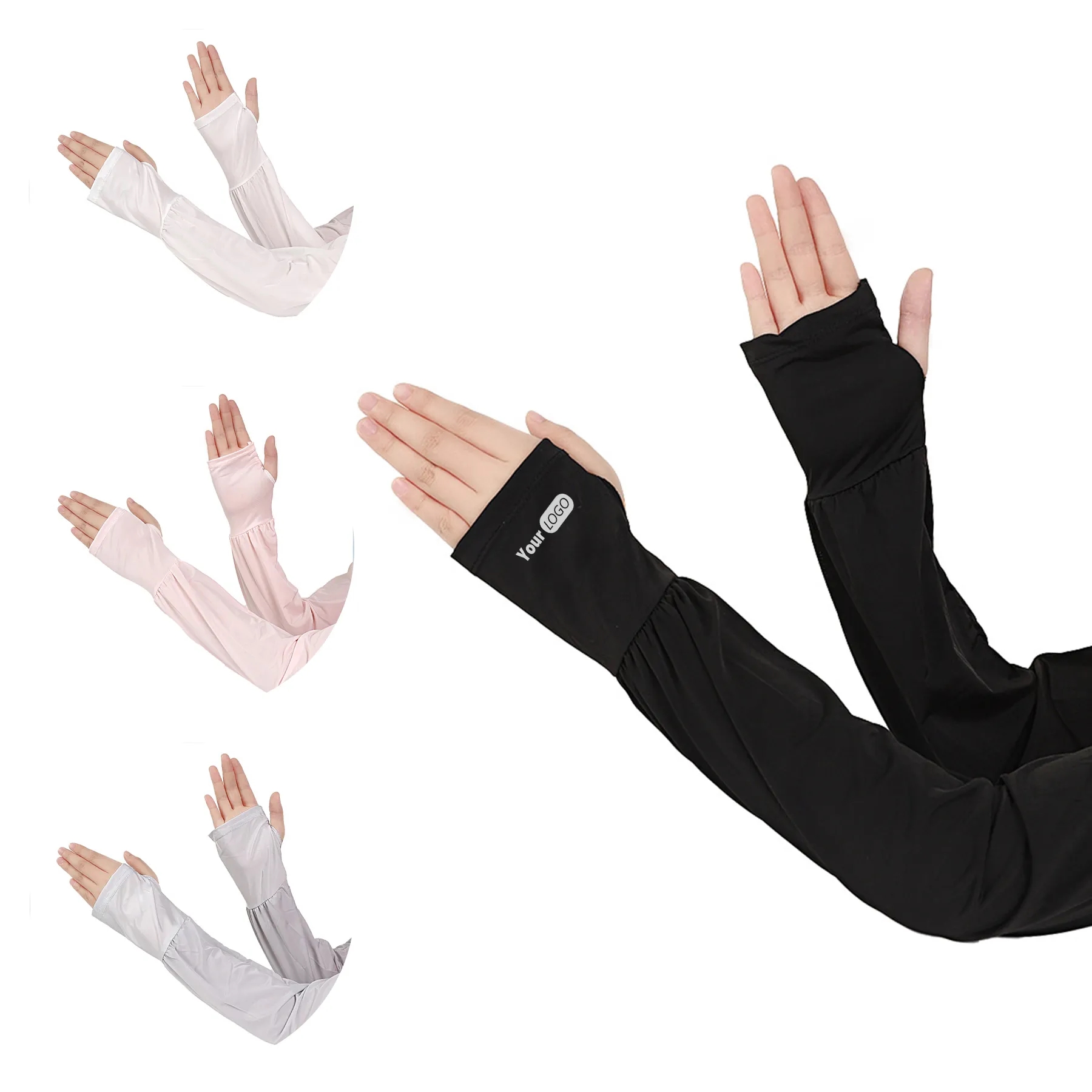 Nylon Summer Sunscreen Breathable Ice Silk Sleeves
