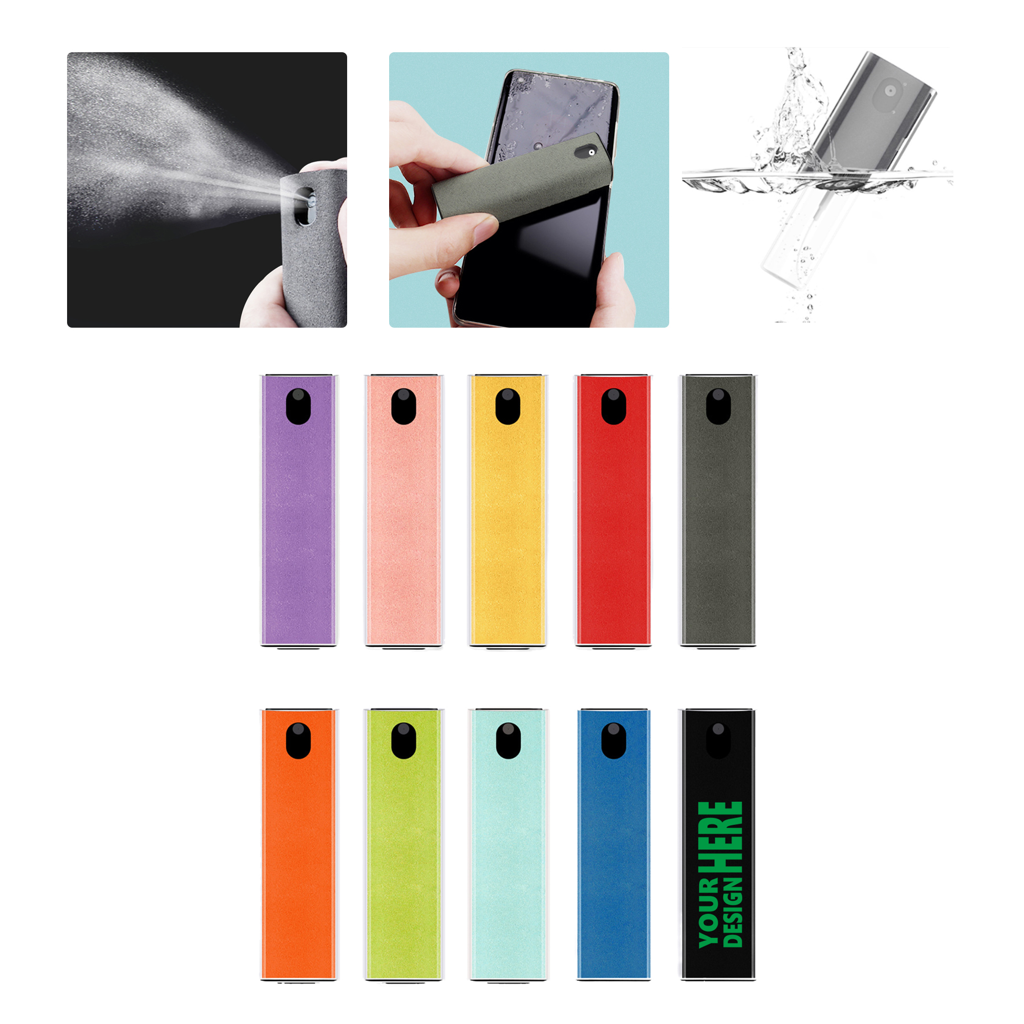 MOQ50 Custom Screen Cleaning Spray for Electronics 2