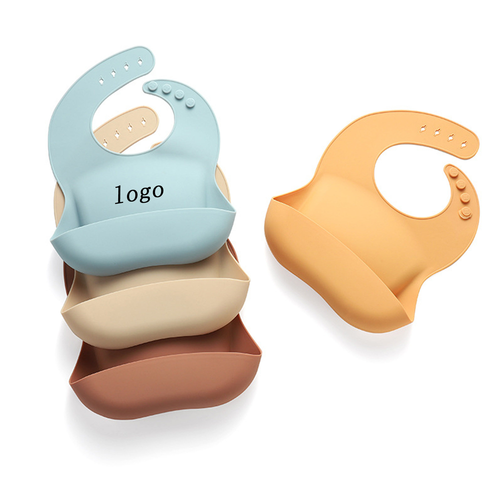 Baby Bib Made Of Silicone Material 3