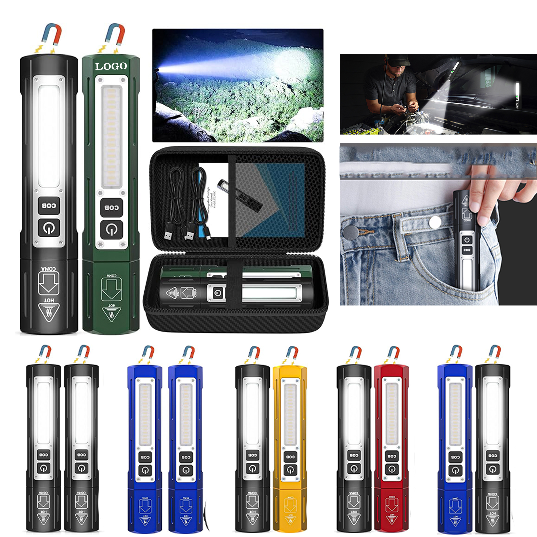Rechargeable Flashlight 3